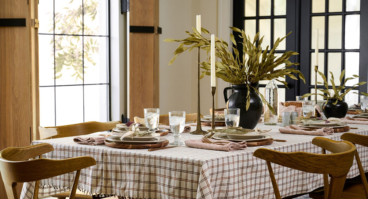 magnolia home thanksgiving table cloth